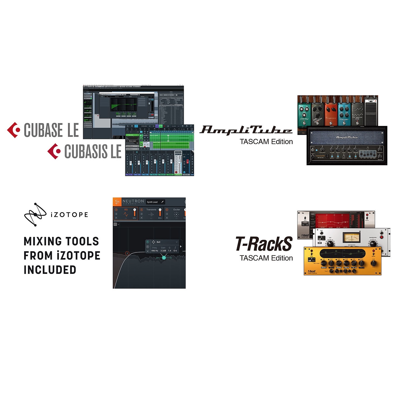 AUDIOIBIZA TARJETA SONIDO USB TASCAM SERIES 208i 3